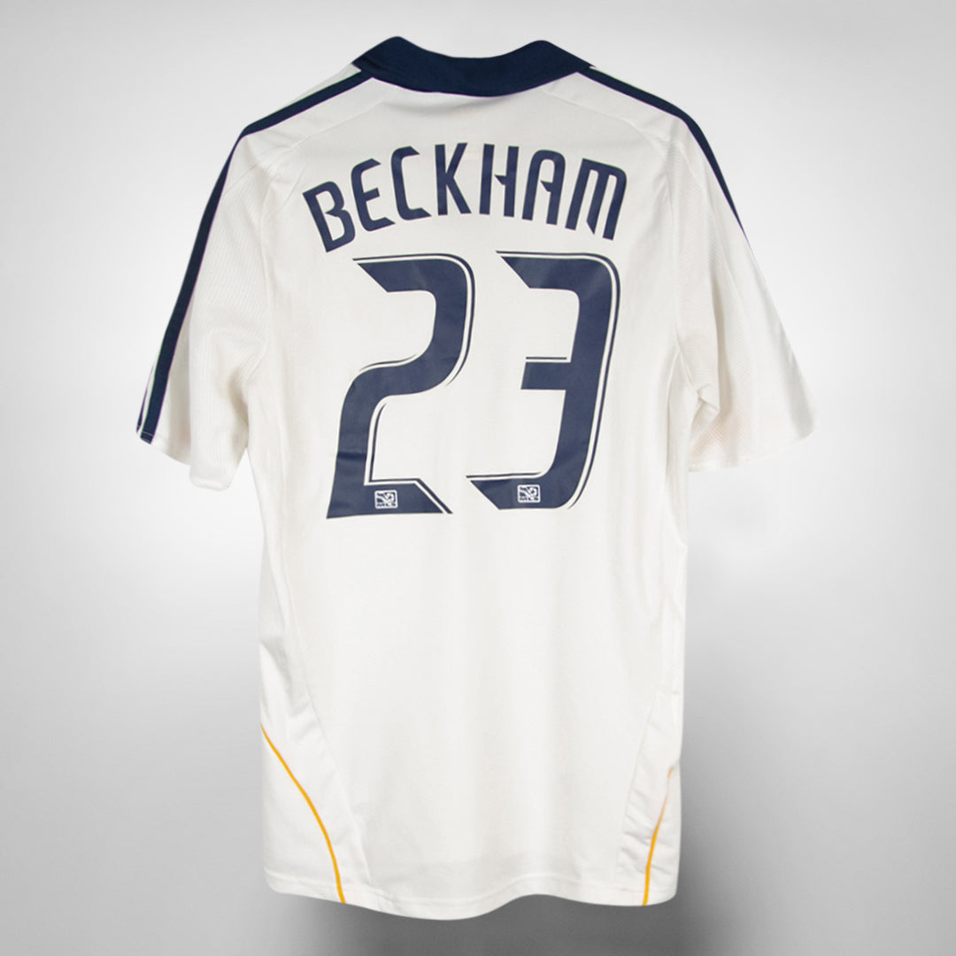 2008-09 Los Angeles Galaxy Adidas Home Shirt #23 David Beckham - Marketplace