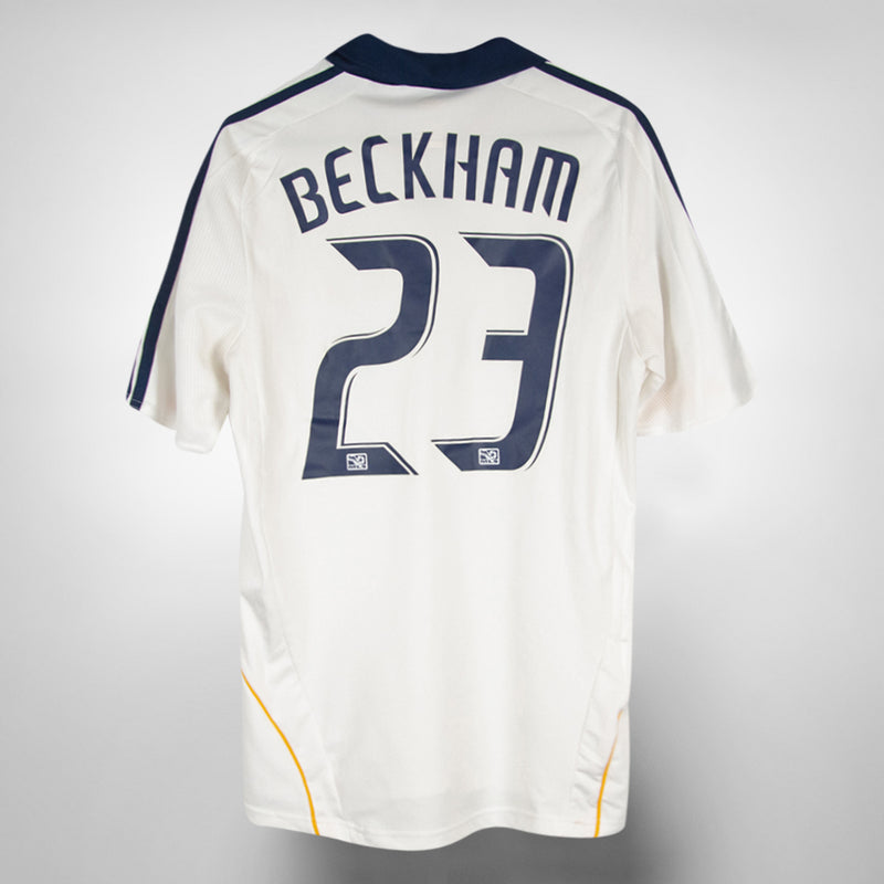 2008-09 Los Angeles Galaxy Adidas Home Shirt #23 David Beckham - Marketplace