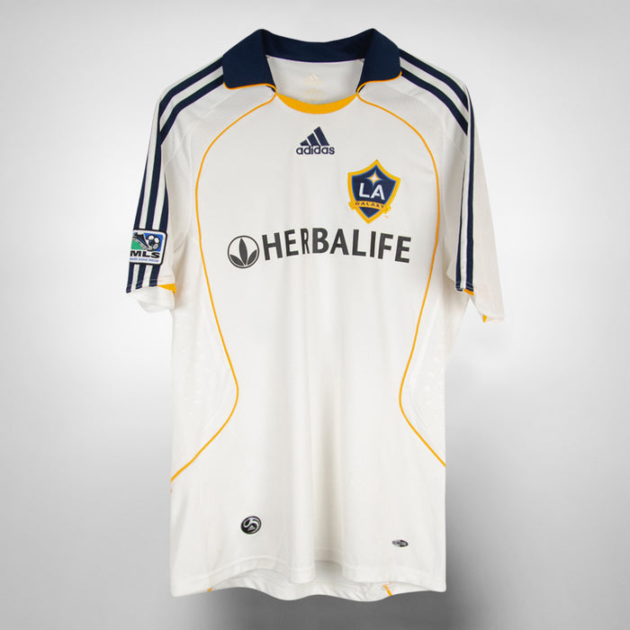 2008-09 Los Angeles Galaxy Adidas Home Shirt #23 David Beckham - Marketplace