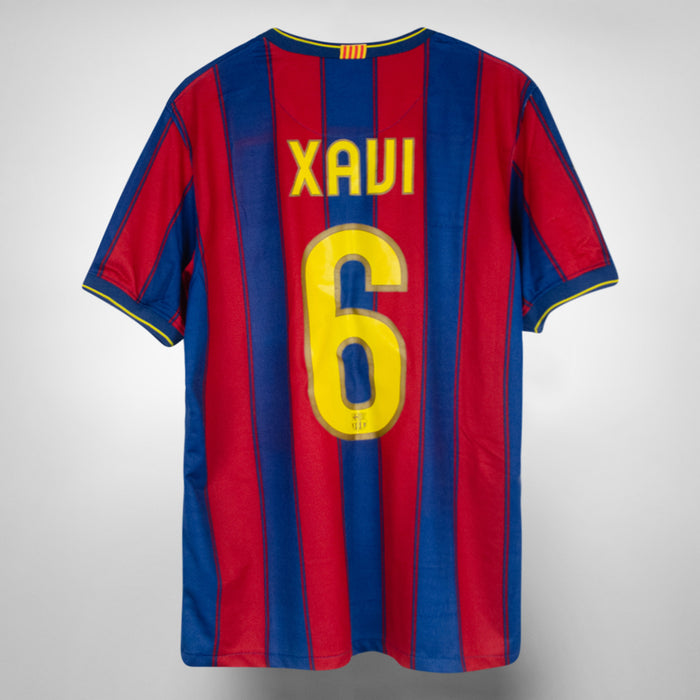 2009-2010 Barcelona Nike Home Shirt #6 Xavi - Marketplace