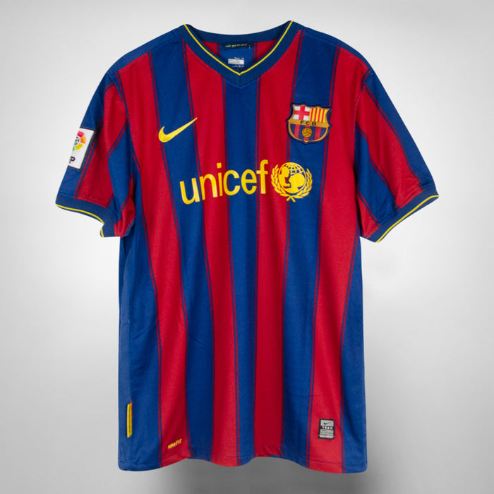 2009-2010 Barcelona Nike Home Shirt #6 Xavi - Marketplace