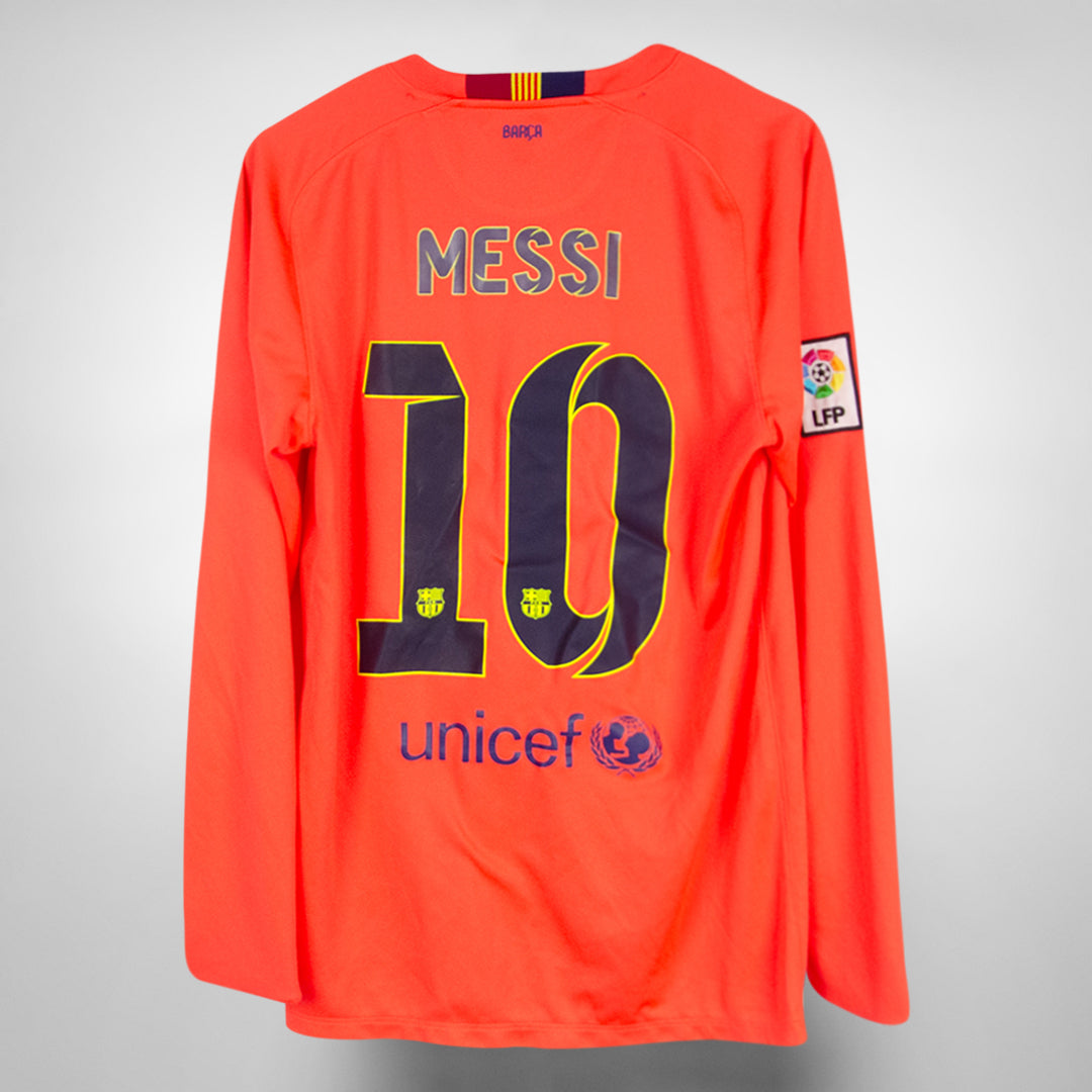 2014-2015 Barcelona Nike Away Shirt #10 Lionel Messi - Marketplace