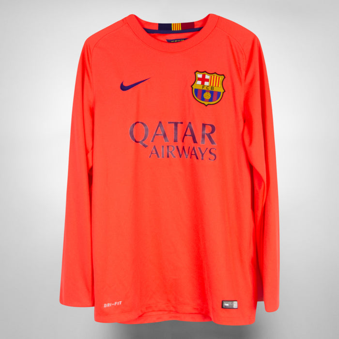 2014-2015 Barcelona Nike Away Shirt #10 Lionel Messi - Marketplace