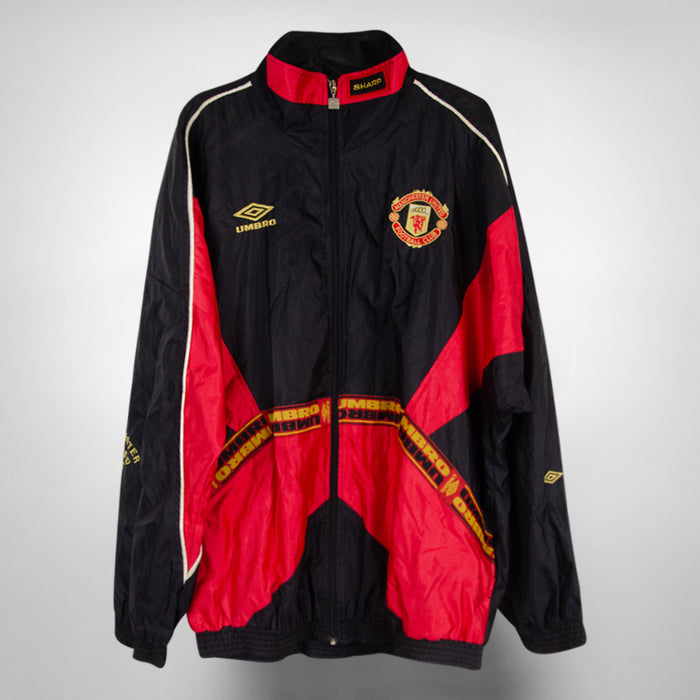 1996-1997 Manchester United Umbro Training Jacket - Marketplace