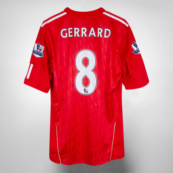 2010-2012 Liverpool Adidas Home Shirt #8 Steven Gerrard - Marketplace