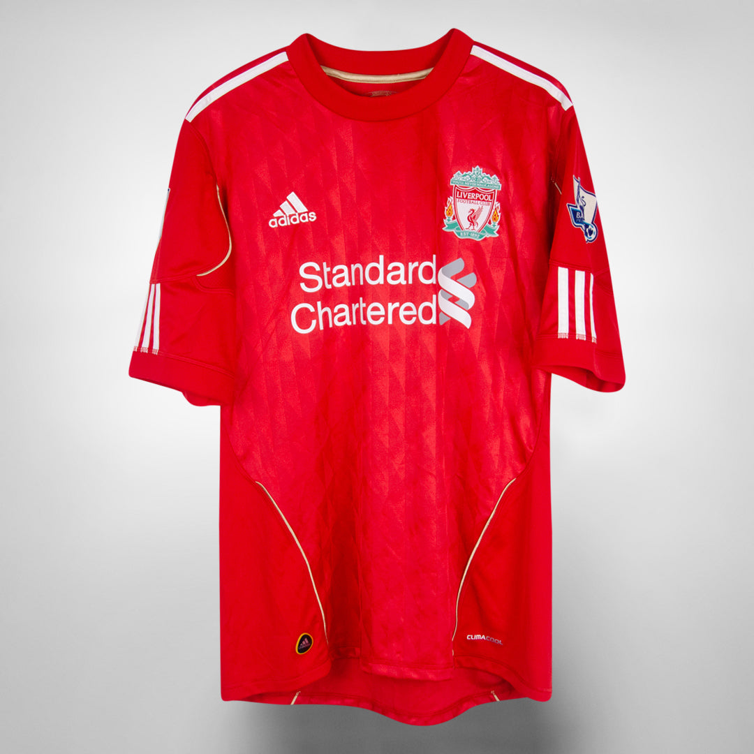 2010-2012 Liverpool Adidas Home Shirt #8 Steven Gerrard - Marketplace
