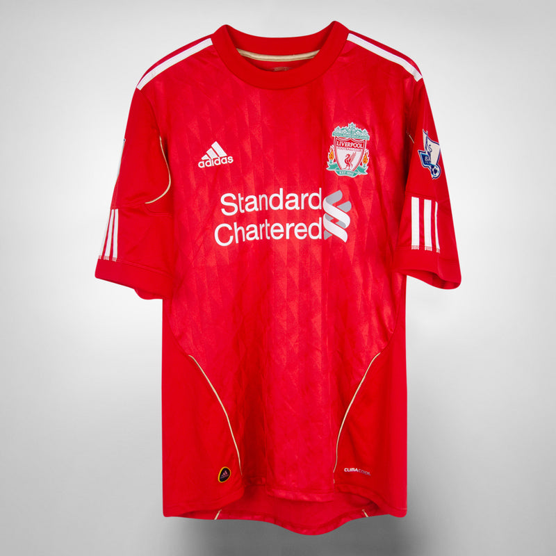 2010-2012 Liverpool Adidas Home Shirt #8 Steven Gerrard - Marketplace
