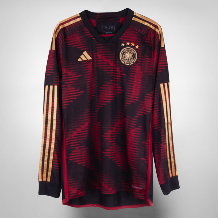 2022-2023 Germany Adidas Long Sleeve Away Shirt BNWT