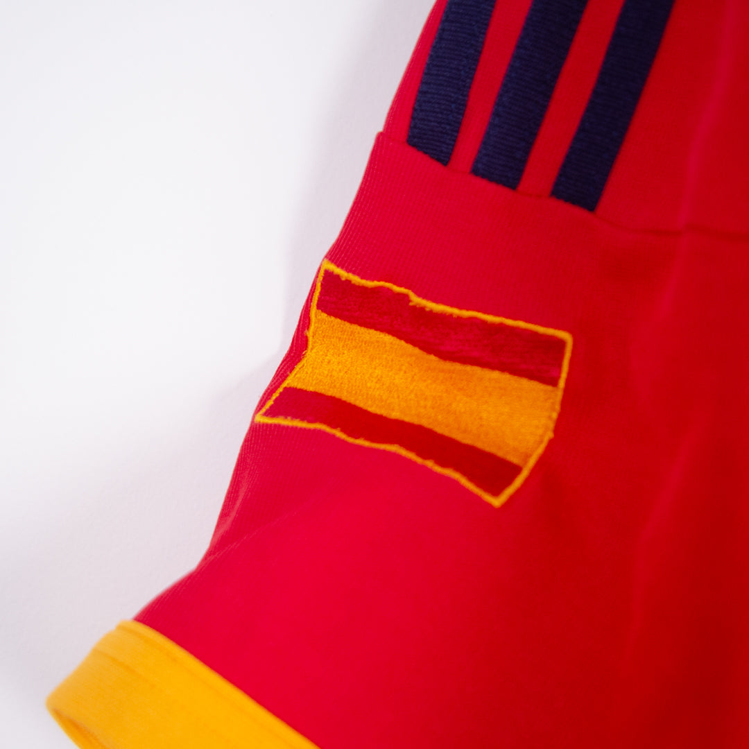 2002-2003 Spain Adidas Home Shirt #4 Iven Helguera - Marketplace