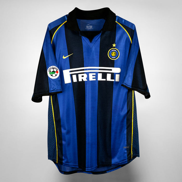2001-2002 Inter Milan Nike Home Shirt #32 Christian Vieri - Marketplace