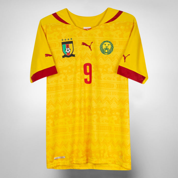2014-2015 Cameroon Puma Away Shirt #9 Samuel Eto'o