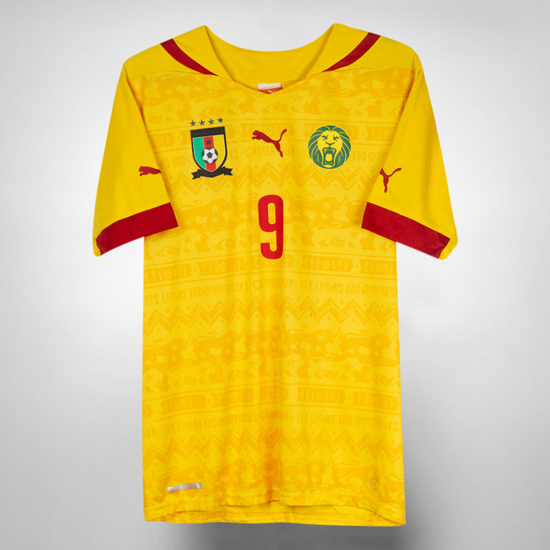 2014-2015 Cameroon Puma Away Shirt #9 Samuel Eto'o