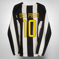 2002-2003 Juventus Nike Home Shirt #10 Alessandro Del Piero