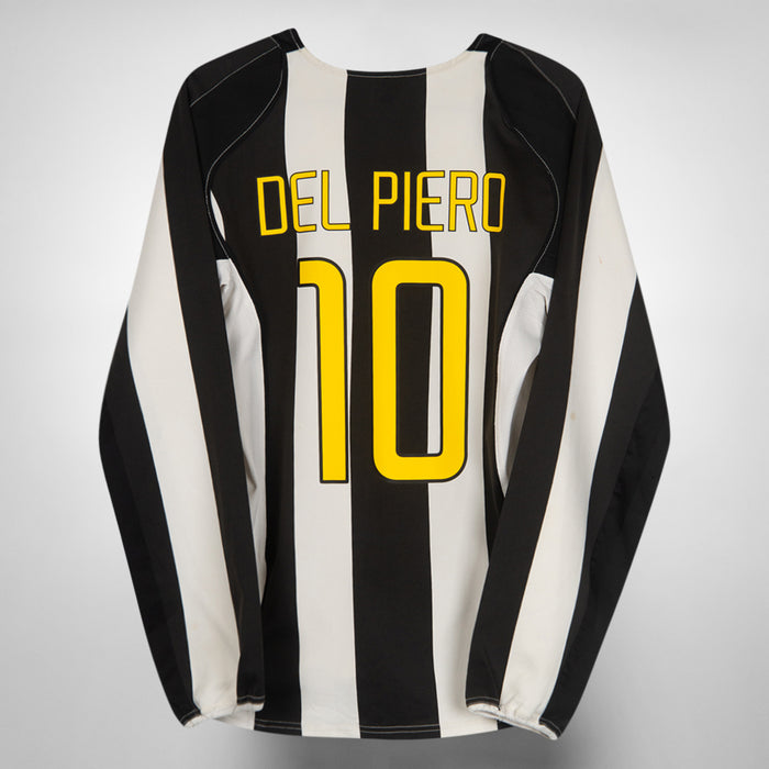 2002-2003 Juventus Nike Home Shirt #10 Alessandro Del Piero