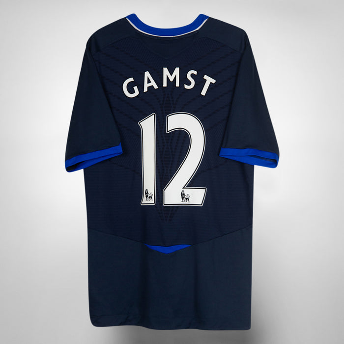 2008-2009 Blackburn Rovers Umbro Away Shirt #12 Morten Gamst Pedersen