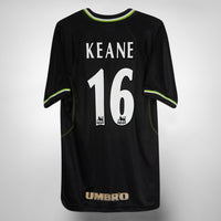 1998-1999 Manchester United Umbro Third Shirt #16 Roy Keane