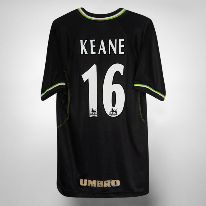 1998-1999 Manchester United Umbro Third Shirt #16 Roy Keane