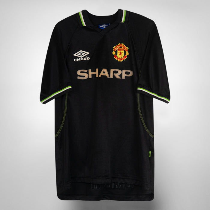 1998-1999 Manchester United Umbro Third Shirt #16 Roy Keane