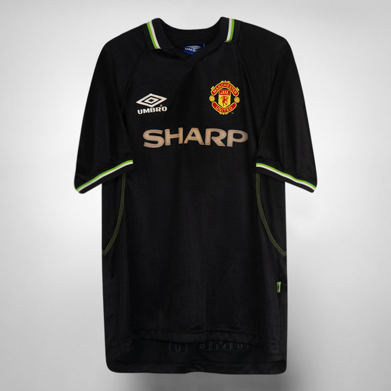 1998-1999 Manchester United Umbro Third Shirt #16 Roy Keane