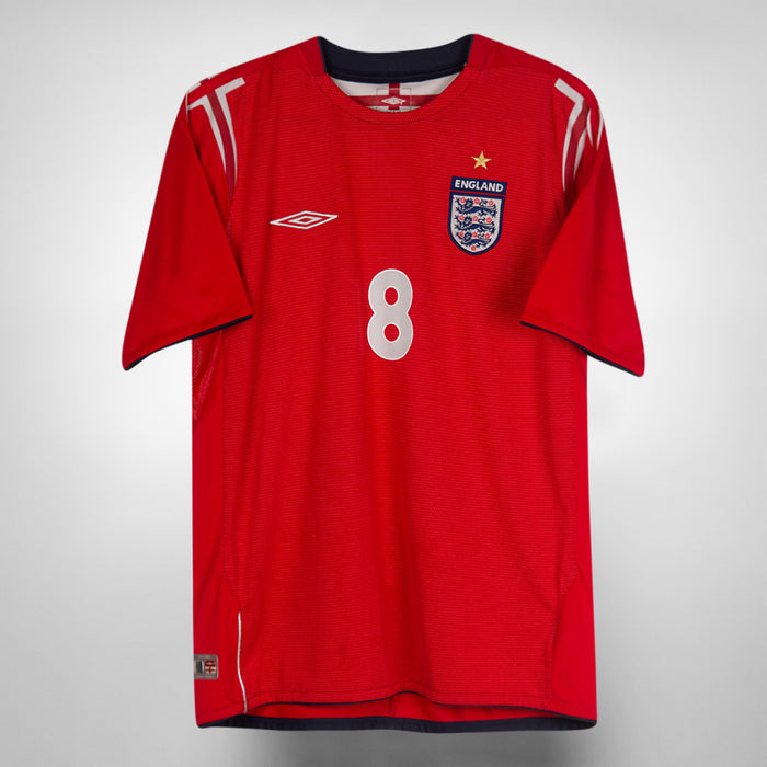 2004-2006 England Umbro Away Shirt #8 Frank Lampard