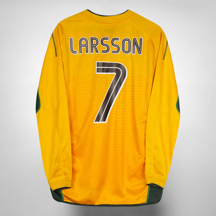 2002-2003 Celtic Umbro Away Shirt #7 Henrik Larsson