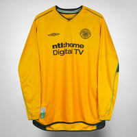 2002-2003 Celtic Umbro Away Shirt #7 Henrik Larsson