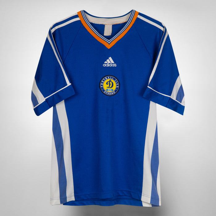 1998 Dynamo Kyiv Adidas Away Shirt #10 Andriy Shevchenko