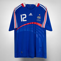 2008-2009 France Adidas Home Shirt #12 Theirry Henry