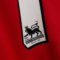 1998-1999 Manchester United Umbro Home Shirt #7 David Beckham