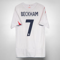 2005-2007 England Umbro Home Shirt #7 David Beckham
