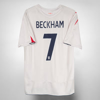 2005-2007 England Umbro Home Shirt #7 David Beckham