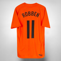 2006-2008 Netherlands Nike Home Shirt #11 Arjen Robben