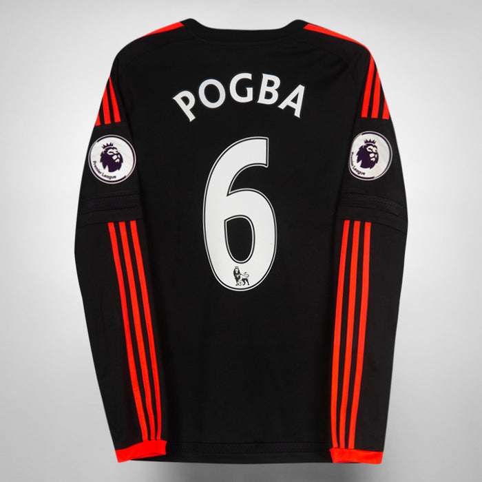 2015-2016 Manchester United Adidas Third Shirt #6 Pogba