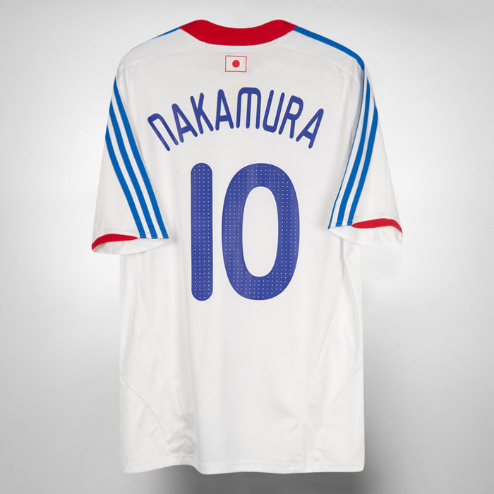 2008-2009 Japan Adidas Away Shirt #10 Nakamura