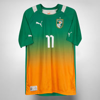 2012 Ivory Coast Puma Home Shirt #11 Didier Drogba