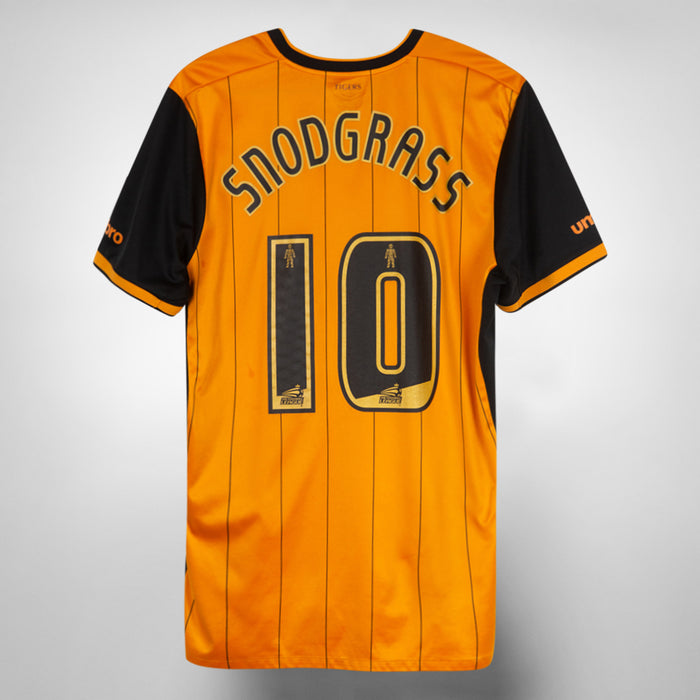 2015-2016 Hull City Umbro Home Shirt #10 Robert Snodgrass