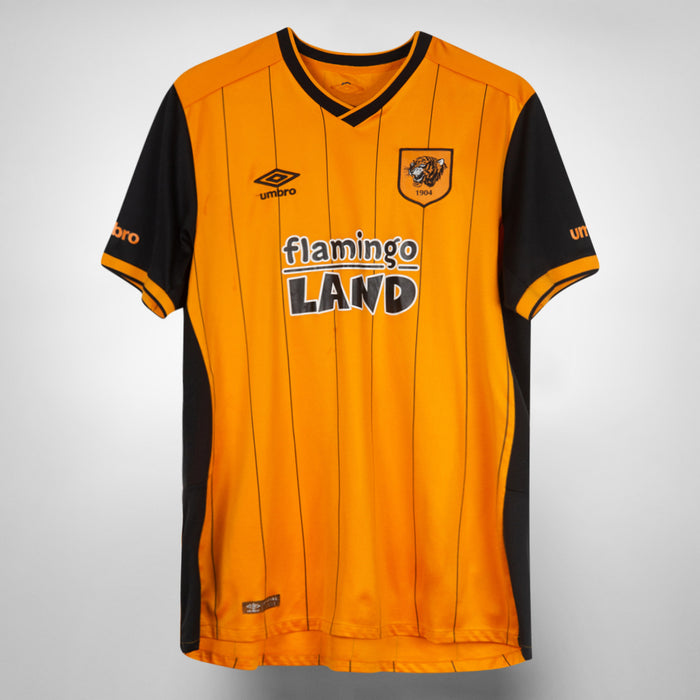 2015-2016 Hull City Umbro Home Shirt #10 Robert Snodgrass