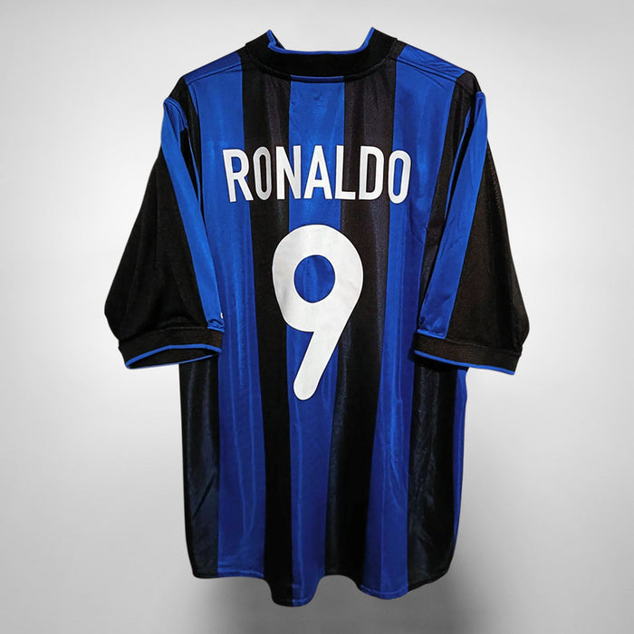 2000-2001 Inter Milan Nike Home Shirt #9 Ronaldo - Marketplace