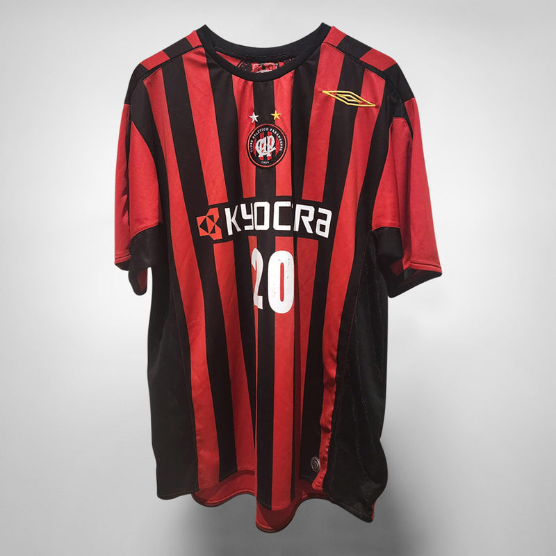 2006-2007 Club Athletico Paranaense Umbro Home Shirt #20 - Marketplace