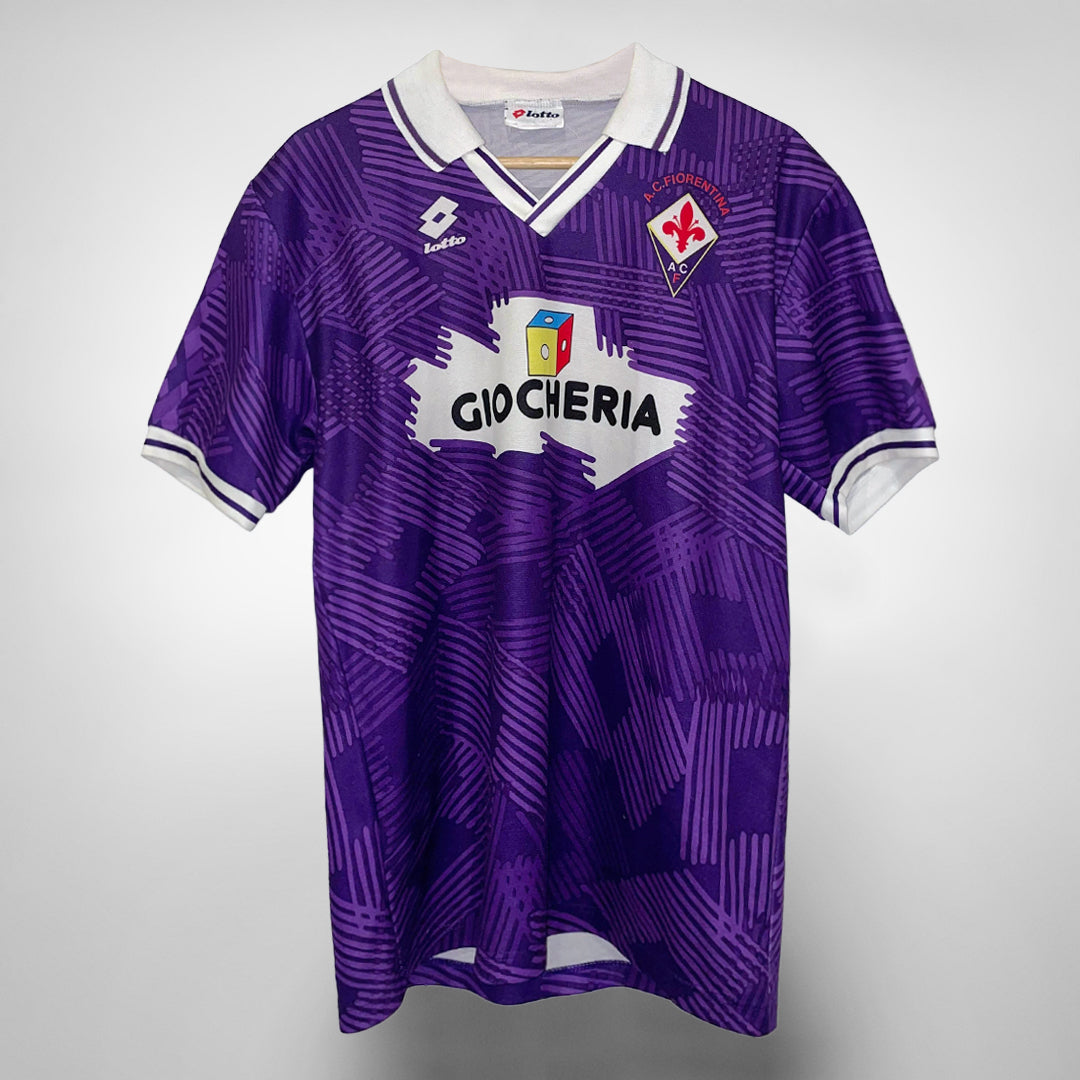 1991-1992 Fiorentina Lotto Home Shirt - Marketplace