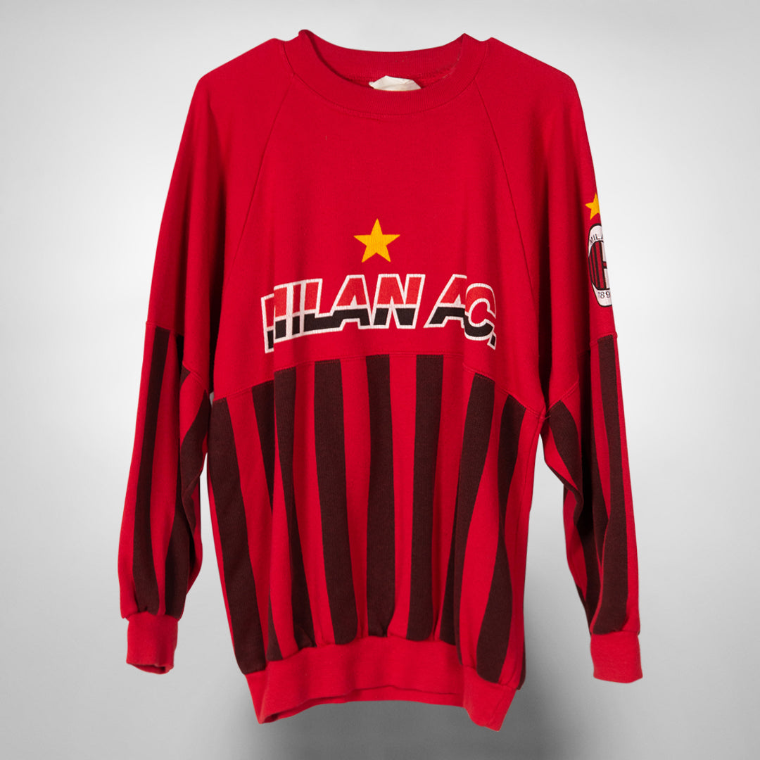 1990-1991 AC Milan Le Felpe Dei Grande Club Jumper