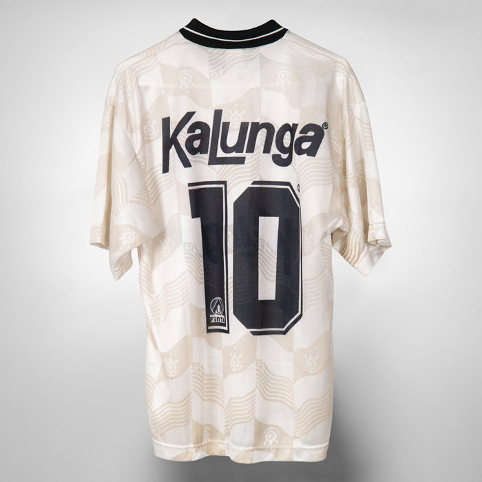 1992-1994 Corinthians Finta Home Shirt #10 Marques Batista de Abreu