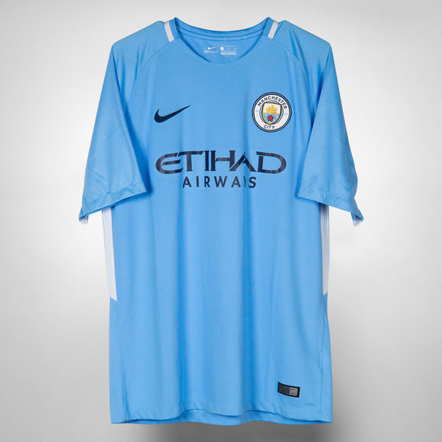 2017-2018 Manchester City Nike Home Shirt