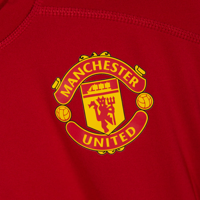 2016-2017 Manchester United Adidas Long Sleeve Training Shirt