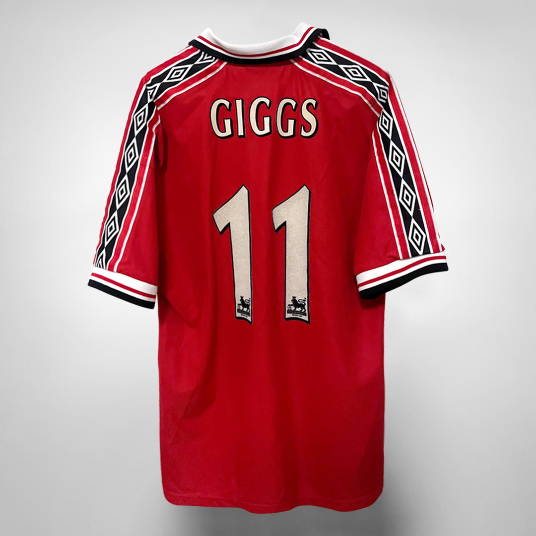 1998-2000 Manchester United Umbro Home Shirt #11 Ryan Giggs - Marketplace