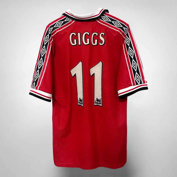 1998-2000 Manchester United Umbro Home Shirt #11 Ryan Giggs - Marketplace