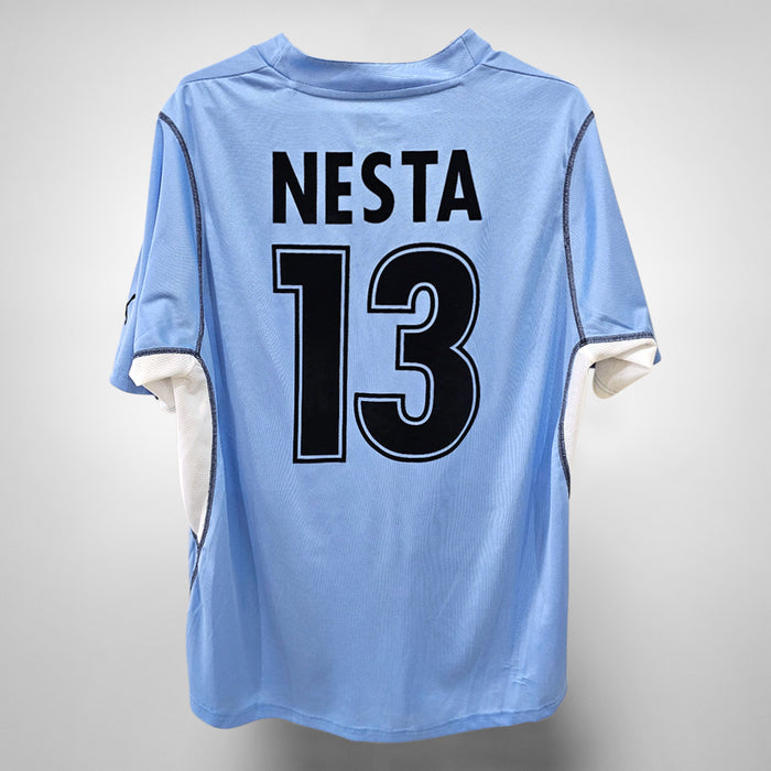 2001-2002 Lazio Puma Home Shirt #13 Alessandro Nesta - Marketplace