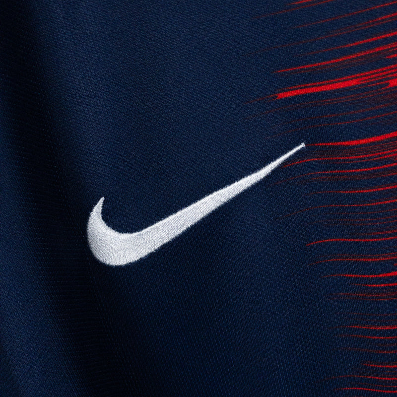 2018-2019 PSG Paris Saint-Germain Nike Home Shirt #7 Kylian Mbappé