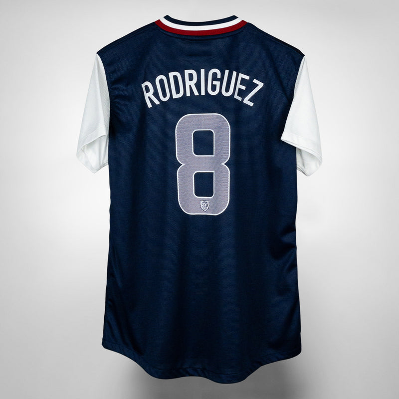 2012-2013 USA Nike Away Shirt #8 Amy Rodriguez (Womens Fit)