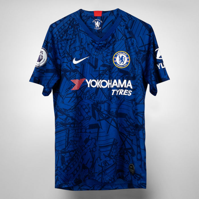 2019-2020 Chelsea Nike Home Shirt #19 Mason Mount